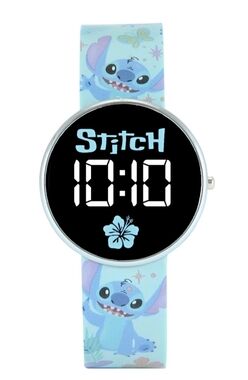 Disney Stitch Light Blue Kids LED Watch (C5-X)